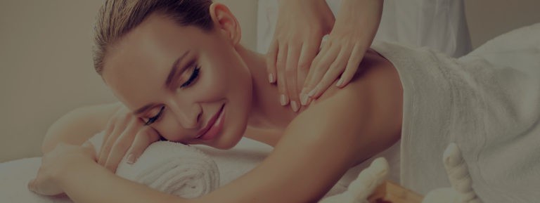 woman having massage