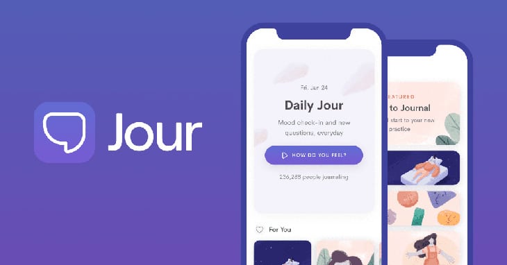 self-care app Jour